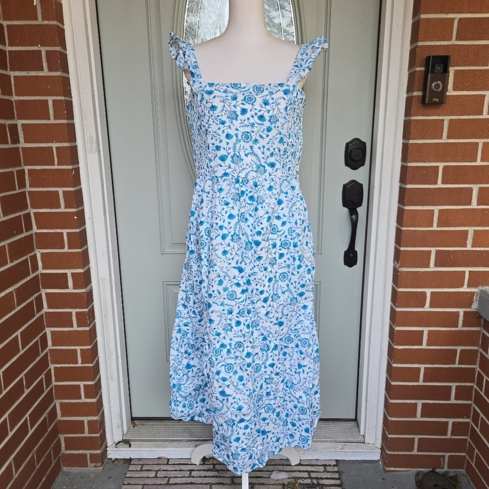 Draper James Floral Midi Dress